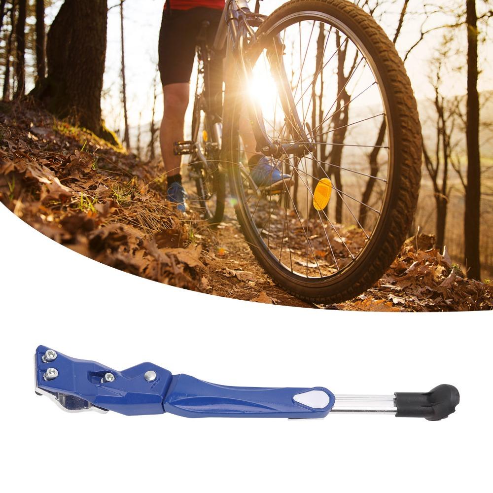 With Pads Bike Side Stand Adjustable Length Bike Foot Side Stand Bike Kickstand Bike Accessories