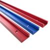 T Track 30-50cm, Aluminium T-track Woodworking Standard Miter Gauge Guide Chute T Track T Slot Wood Tool for Workbench Table Saw