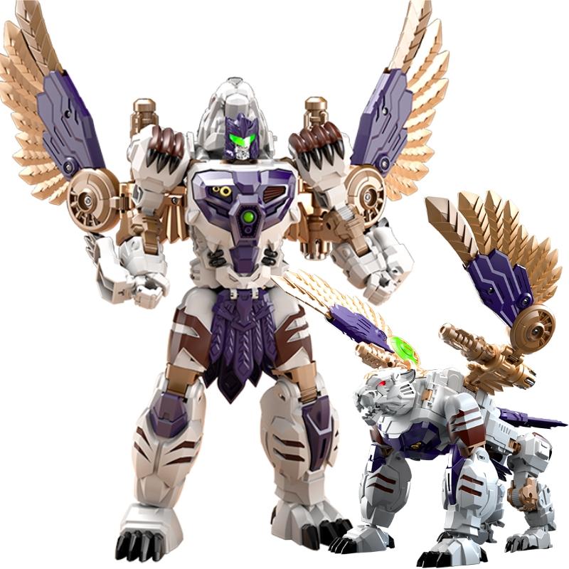 LIJIANG 23CM NEW Big Transformation Toys Movie Action Figure KO Anime SS Robot Car Animal Model Kids Boy Gift XT-1625