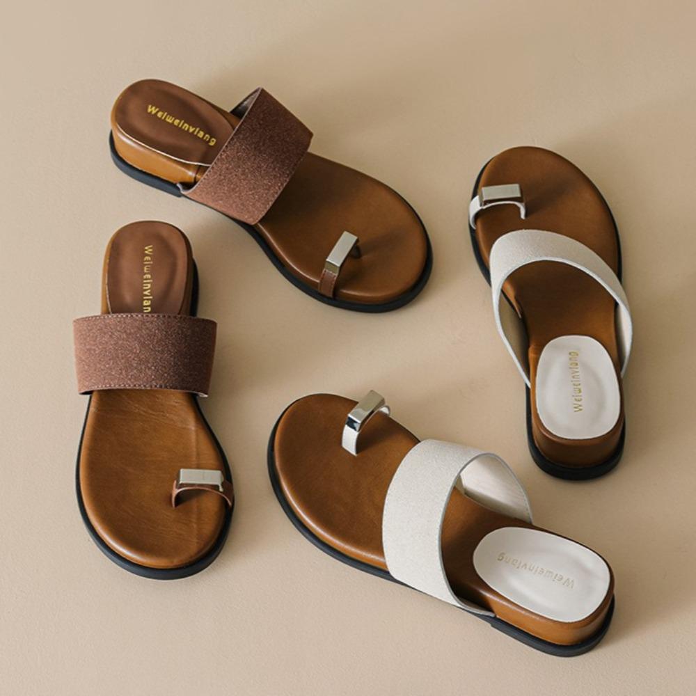 Fashion Slippers Woman Sandals French Retro Platform Cover Toe Sandals with Skirt Slippers Women's Summer Sandals Plus Size 43