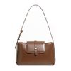 This Genuine Leather Niche Design Commuting Fashion Simple and Elegant Versatile Shoulder and Armpit Bag