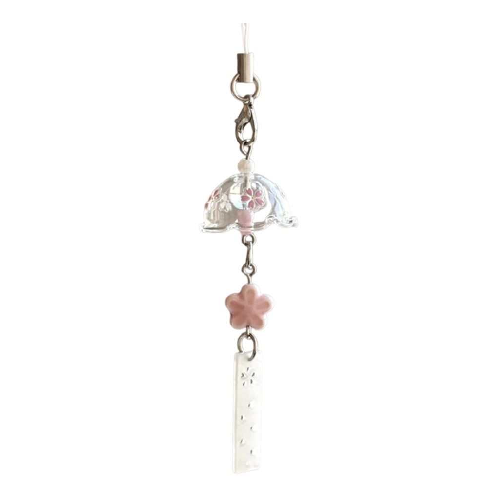 Green Lemon Lemon Keychain Wind Chimes Beaded Keychain Cute Persimmon Keychain  Key Ornament