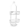 Metal Iron Wall Mounted Bathroom Basket 2 Layer Punch   Bathroom Shelves Toilet Accessories