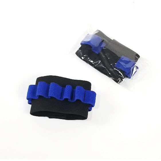 

3 Pack Phlebotomy Tube Wristband/Holder Set Blood Draw kit Tube Bracelet Strap Hold 8 Phlebotomy Tubes Phlebotomist Accessories Easy to Carry синий