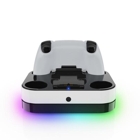 Charging Stand for PS Portal Remote Player Portable Charge Dock Station with RGB Light Modes Charge Base Holder Accessories for PS5 Portal Console