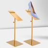 Shoe Display Stand Adjustable Holder Shoe Rack Prop Rack Shoe Polished Riser Stand for Shoe Store High-Heel Men Leather Shoe