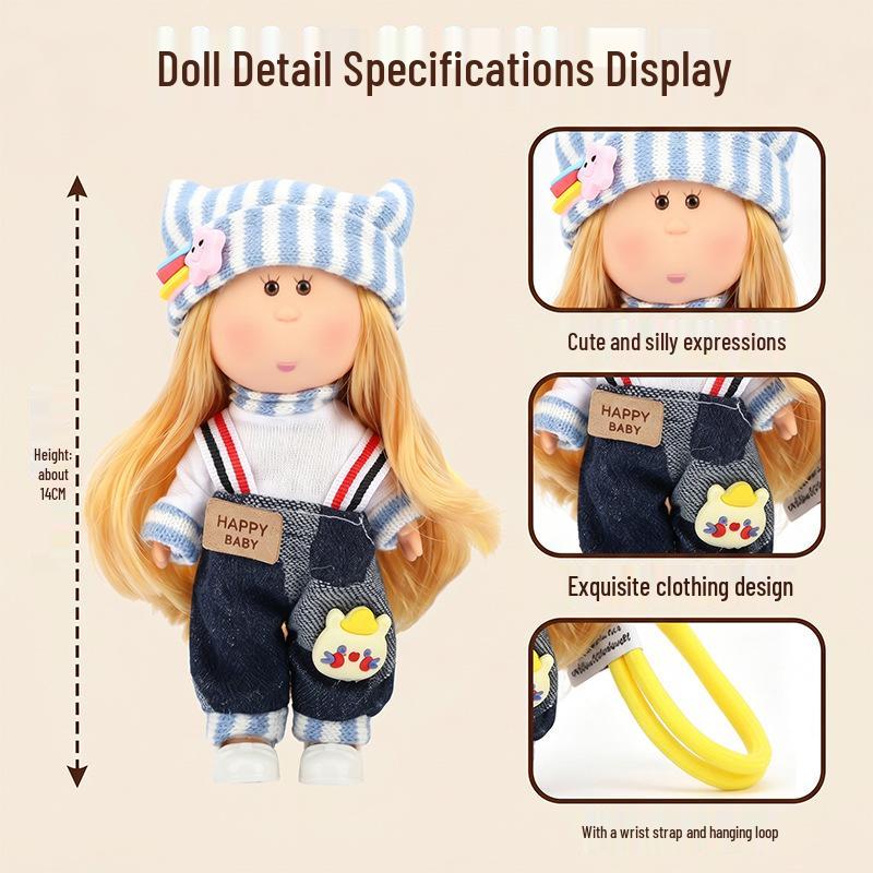 14cm Cute Potato Doll Pendant - Wedding & Playful Girl Toy Figure