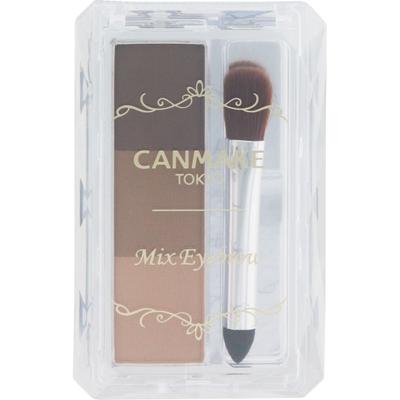 CAMMAKE Mixed Eyebrow Color 03 Soft Brown Eye Makeup Eyebrows Can Make STEP 1: Mix 1 and 2 Powders To the Desired Brightness. STEP2: