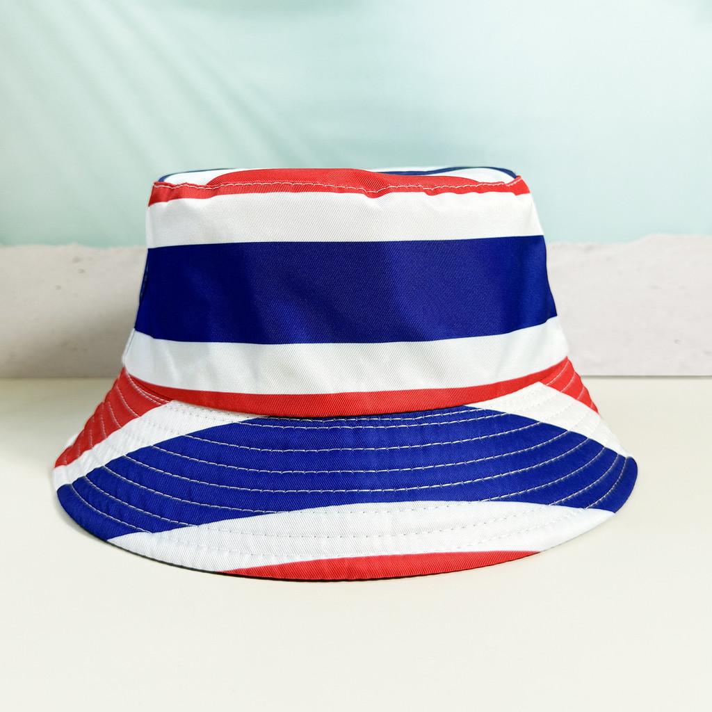 Ausgebleichte Print Flache Kappe Mit Breiter Krempe Sonnenschutz Für Outdoor-Fans