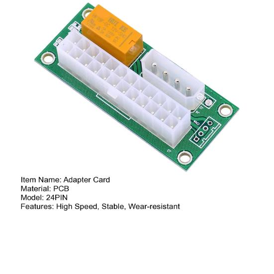 SATA Stromversorgung auf 4Pin Adapter Adapter 24Pin Karte Mehrere Netzteile Stromversorgung
