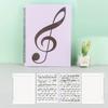 Detachable Multi-layer Music Score Folder Contiguous Page Design A4 Sheet Music Folder  Manuscript