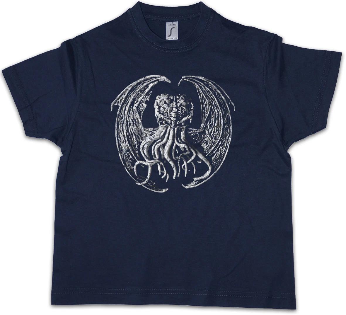 CTHULHU IX Kids Boys kids boys T-Shirt Wars Horror Arkham Miskatonic Lovecraft Dunwich 100