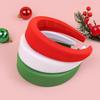 1/3pcs Christmas Red Green White Headbands Sponge Padded Hairband Headband Adult Hair Jewley Accessories for Women Girls
