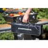 Set barbecue - campingaz - sacoche en tissu avec 5 ustensiles - métal et bois - noir