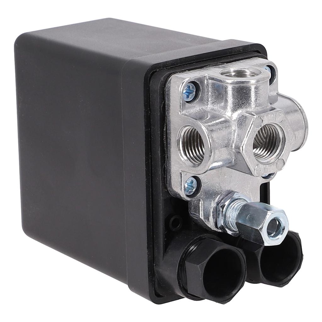 Heavy Duty Air Compressor Pressure Switch Metal Valve 90 PSI -120 PSI Save Electric Energy ON/OFF Auto Control