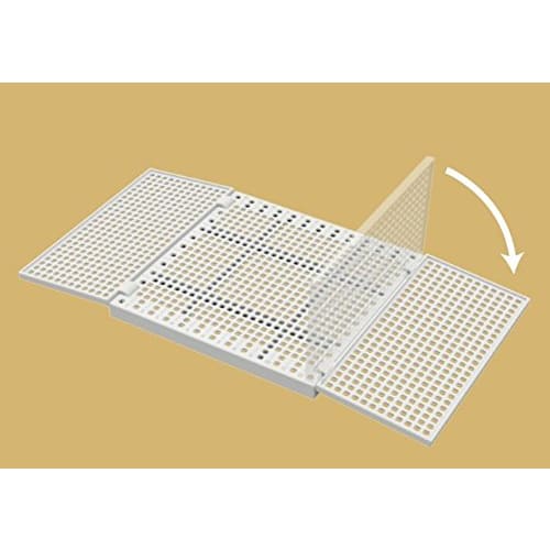 Kokubo Industries Kokubo Sandwich Storage Container, Mesh x Case, Easy to Use, Quickly Removes Food, Stays Dry, Perfect for Cutting Boards, Bread, Pic