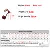Fashion Luxury High Heel Pumps Fashion Design Metal Ankle Cover Strap Women Shoes Sexy 16CM Sandals Party Club Stripper Pole Dance Shoes