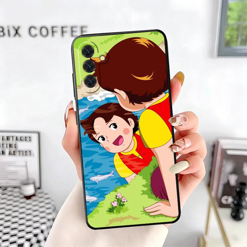 Heidi Cartoon Cute Soft Phone Case for Samsung A17 A37 A57 A16 A26 A36 A56 A15 A25 A35 A55 A14 A24 A34 A54 A13 A23 A33 A53 A52 A