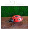 Solar Ladybug Light Outdoor Waterproof Led Garden Decor Wall Hanging Lawn Lighting For Yard Patio Statue