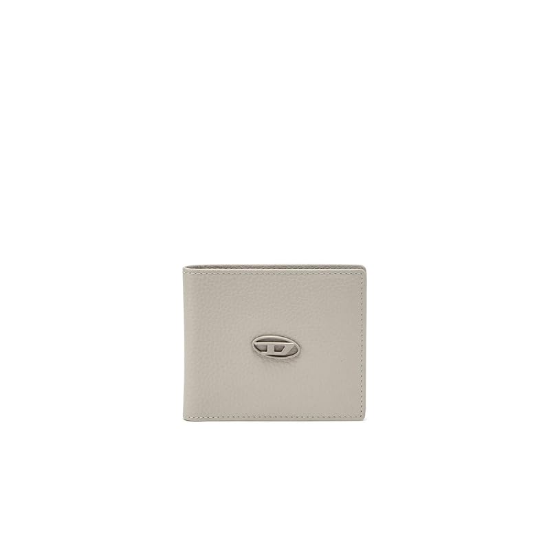 

[Diesel] [diesel] men s cow leather bifold wallet X08844P0685 UNI light gray H0678