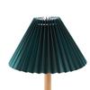 1 stk Takdekor Stoff Plissert Lampeskjerm Moderne Vaskbart Bordlampe Trekk DIY Retro Lysekrone Stofftrekk Stue Spisestue