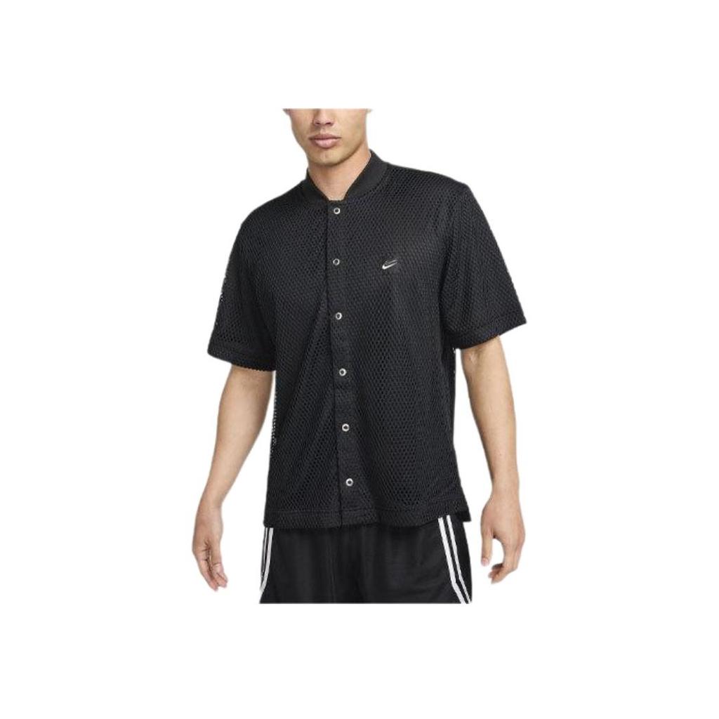 Nike Kevin Durant Breathable Short Sleeve Basketball Jersey Men Tops Black FN3040-010