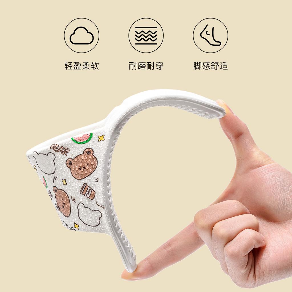 Çocuk terlikleri kız yazlık ev içi kaymaz banyo banyo 2025 yeni ebeveyn-çocuk serin terlik kadın