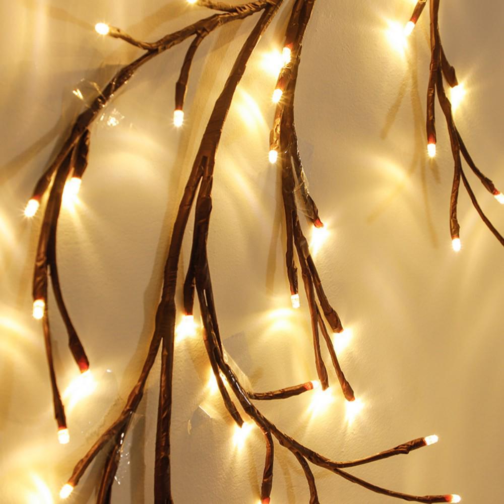 LED Vine Branch Light String for Indoor Wall Decoration & Wedding Festivities
