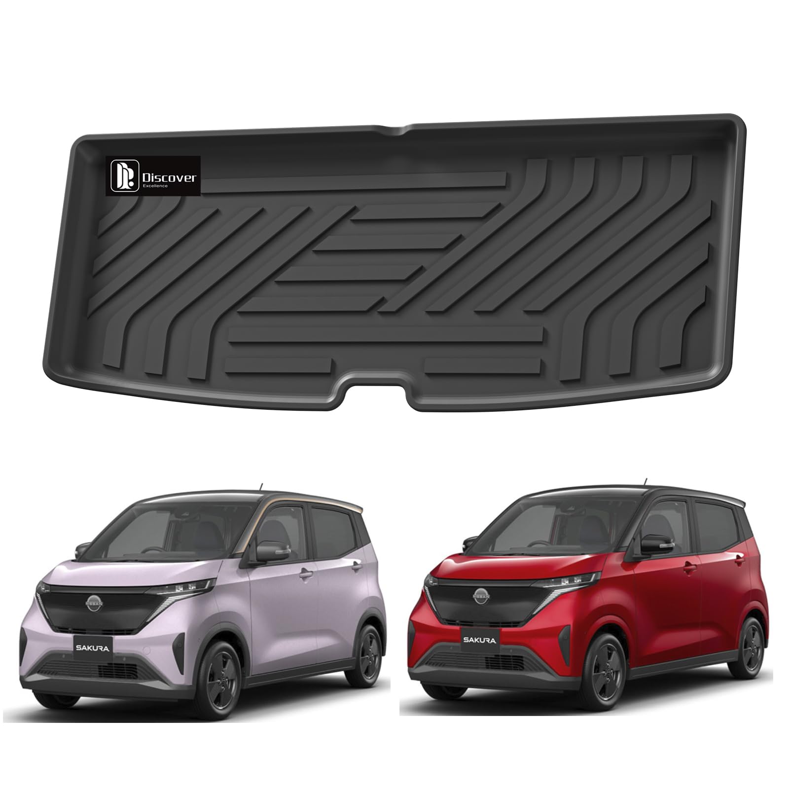 

Nissan Serena C28 Серия 3D Новый Под Багажник Водонепроницаемый и Коврик для Багажа Сакура для NISSAN SERENA C28 D.E. e-power Коврик, Противоскользящий, (НИССАН B6AW(КЕ0) чёрный