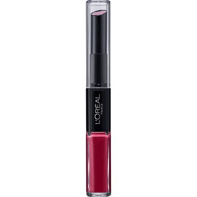 L'Oreal Dual Lip Gloss & Balm 214 Raspberry 5.6ml