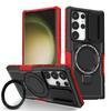 New Model Suitable for Samsung S25 Ultra Fulcrum Magnetic Push Window Mobile Phone Case Note20U Anti Fall Bracket Protection Case