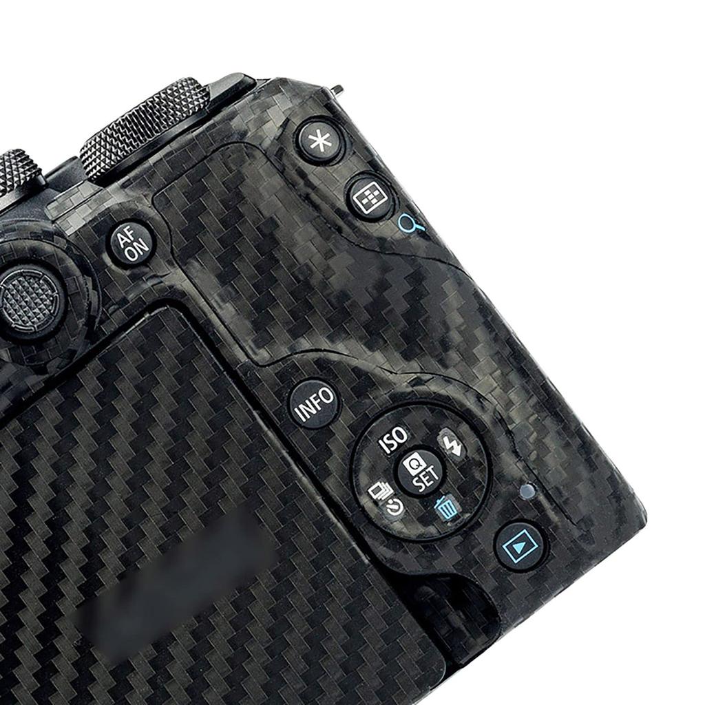 JJC Camera Protective Leather Film for Canon EOS R10 3M Carbon Fiber R10/EOS Cameras,
