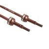 Palumma RC Car Steel CVD Drive Shafts, Front and Rear Drive Shafts, Upgrade Accessories for Tamiya 1/10 Scale Hot Shot II 2024 4WD RC Car