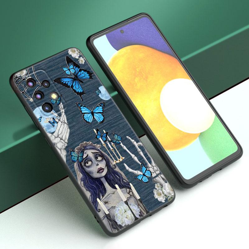 

Чехол для телефона «Труп невесты» Тима Бертона для Samsung A13 A32 4G A23 A25 A34 A35 A52S A53 A54 A73 5G A12 A14 A15 A31 A33 A50 A51 A72 Samsung A54 5G