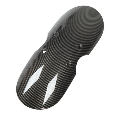 Motorcycle Front Mudguard Carbon Fiber Style Mudflap Splash Extender for Bonneville T100 T120 Street Twin Scrambler