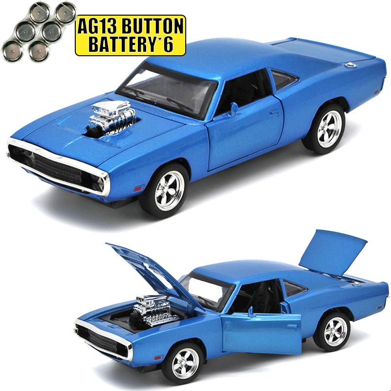 1:32 Dodge Charger 1970 RT Classic American Muscle Car Alloy Diecast Model Car Sound & Light Collectibles Ornament Birthday Gift