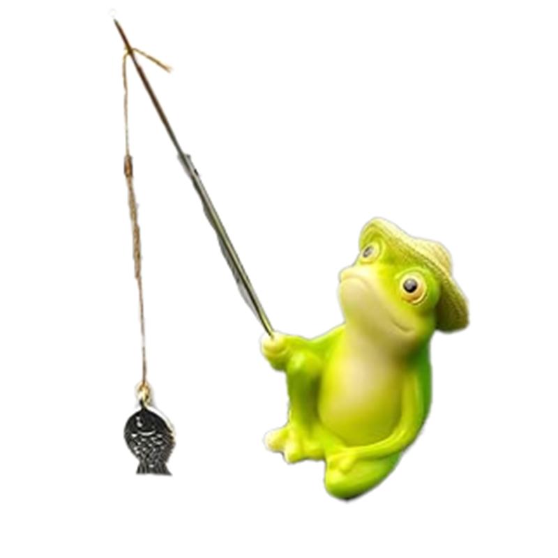 Car For Dashboard Fishing Ornaments–Cute For Dash Decor For Anglers–Fun Car Accessories–Home& Garden Decoration Pieces