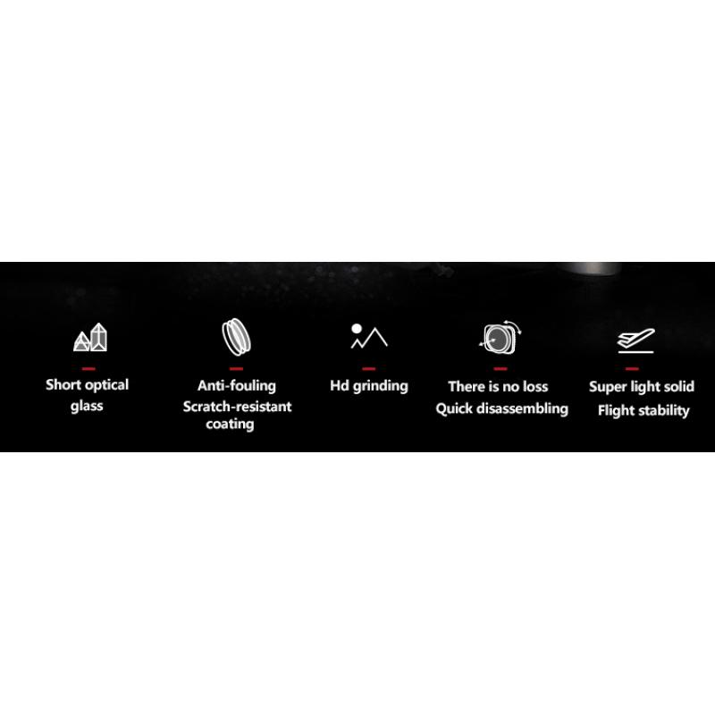 Filtru extern pentru obiectiv cu unghi larg compatibil pentru drona cu lupă Dji Mavic Mini 3 Pro Mini 3