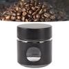 Stainless Steel Glass Coffee Container Coffee Bean Storage Container Airtight Kitchen Food Storage Container