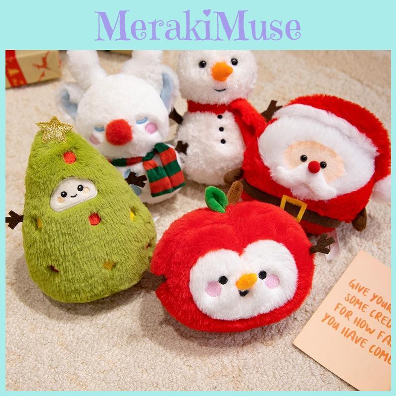 Doll Christmas Plush Pp Cotton Filling Soft Crystal Material Gift Ornament Home