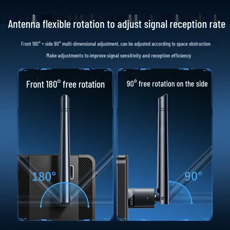 Ugreen AX300 High Gain USB WiFi Adapter