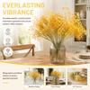 5pcs 3 Branch Artificial Gypsophila Fake Silk Petals Stretching Branches Design Artificial Flower Stems Plastic