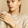 Ozel Silver925 Munch Chain Bracelet PS086B