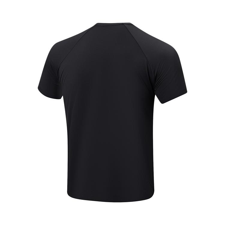 Li-Ning Round Neck Logo Print Pullover T-Shirt Men tops ATSW817-1