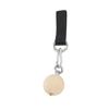 2PCS Pull Up Ball Stainless Steel and Pine Climbing Holds Pull Up Power Training Ball for Health and Fitness