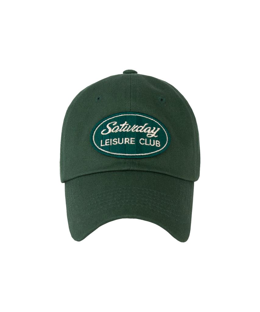 Seleodeilejeokeulleob Signature Ball Cap - British Racing Green & Green Stripe Patch