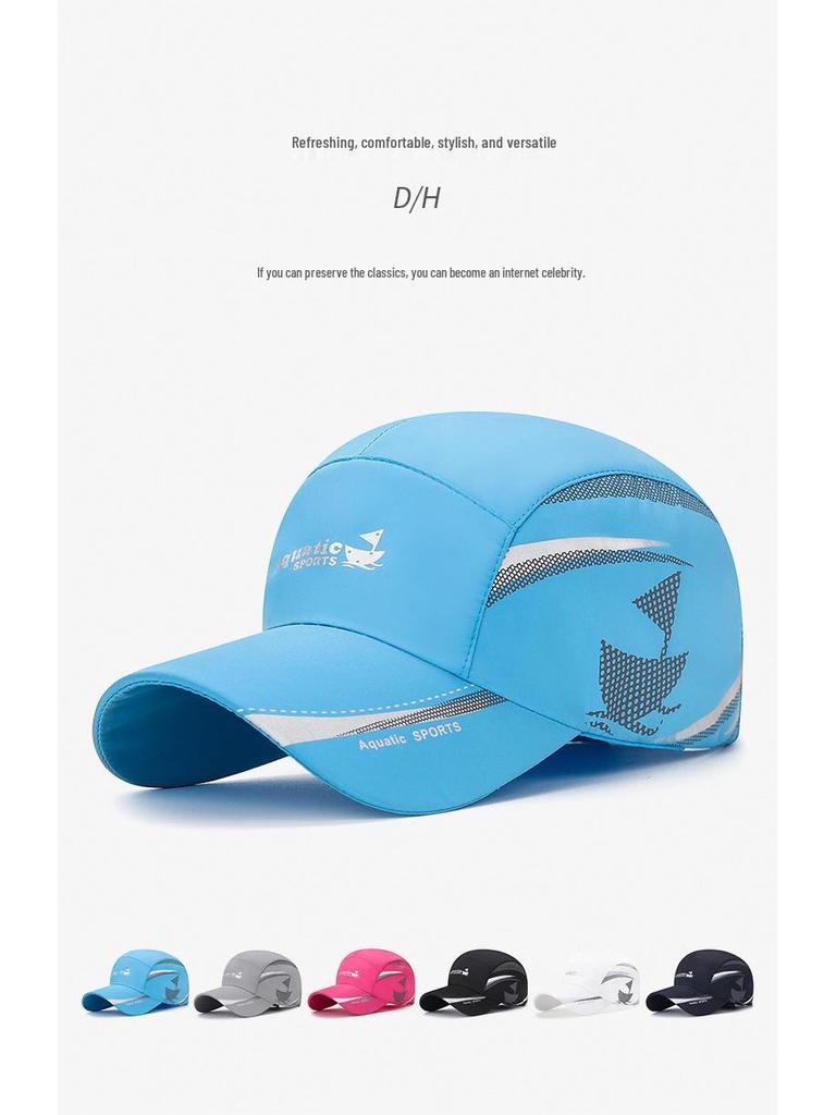 Unisex Leichte Schnelltrocknende Sonnenschutzkappe für Outdoor-Angeln
