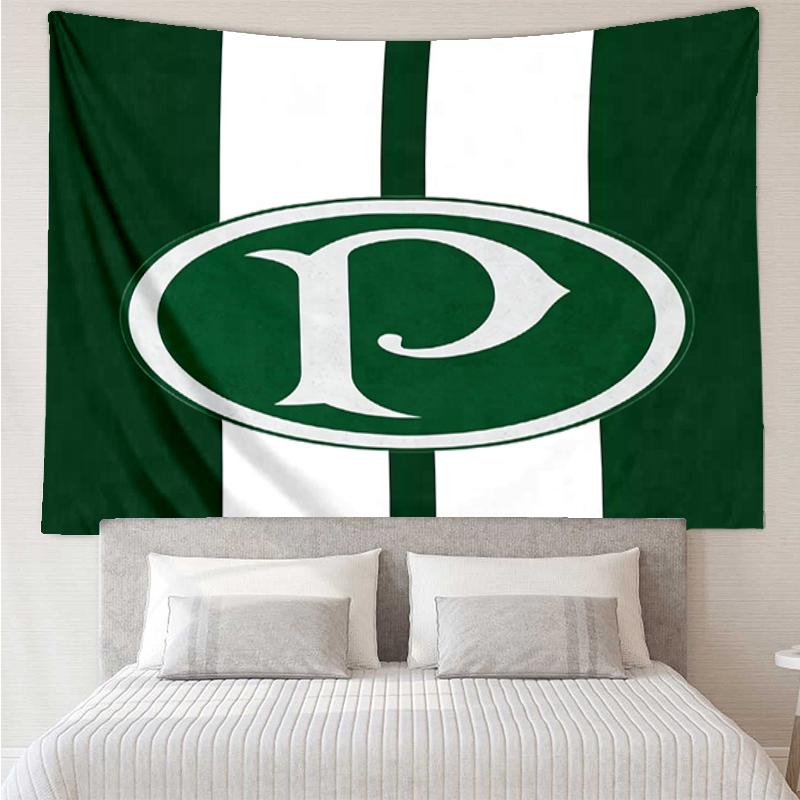Palmeiras Print Tapestry, Backdrop, Easy Setup, Ideal for Bedroom, Office & Living Room, with Aesthetic Wall Hanging Decor.
