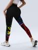 European and American Tie-Dye Yoga Pants: Comfortable, Breathable, Outdoor Sports and Running Base Layer