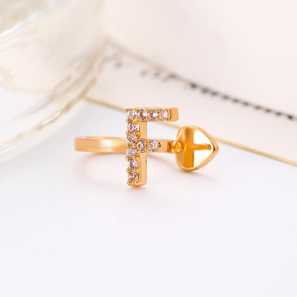 Advanced Temperament 26 English Letter Ear Clip Simple U No Ear Hole Earrings For Women